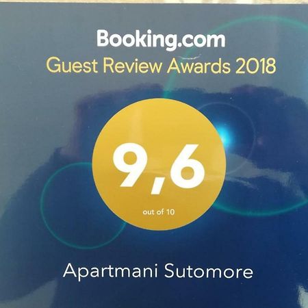 Apartmani Сутоморе Экстерьер фото